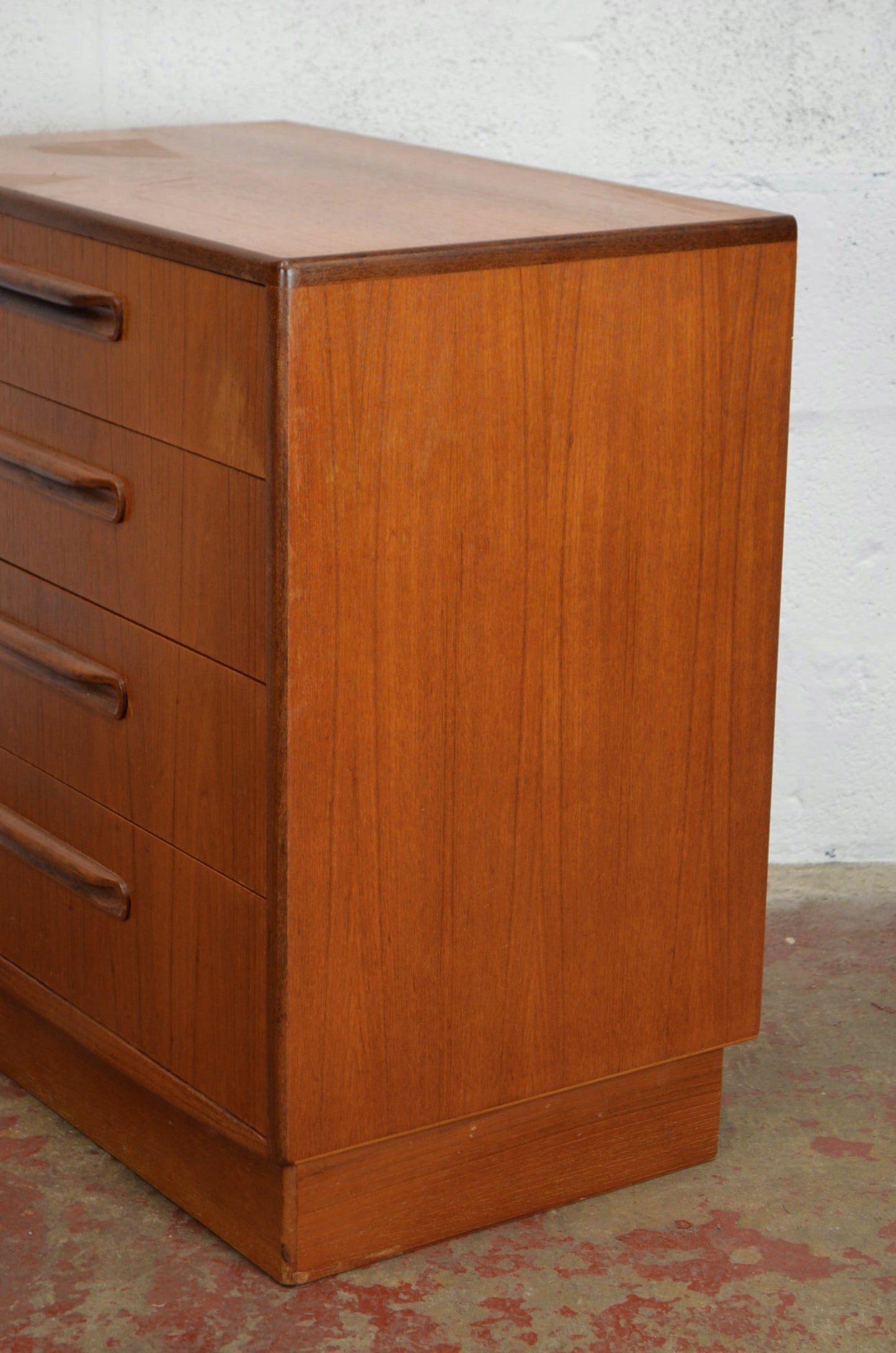 Vintage G-Plan Fresco Chest Of Four Drawers
