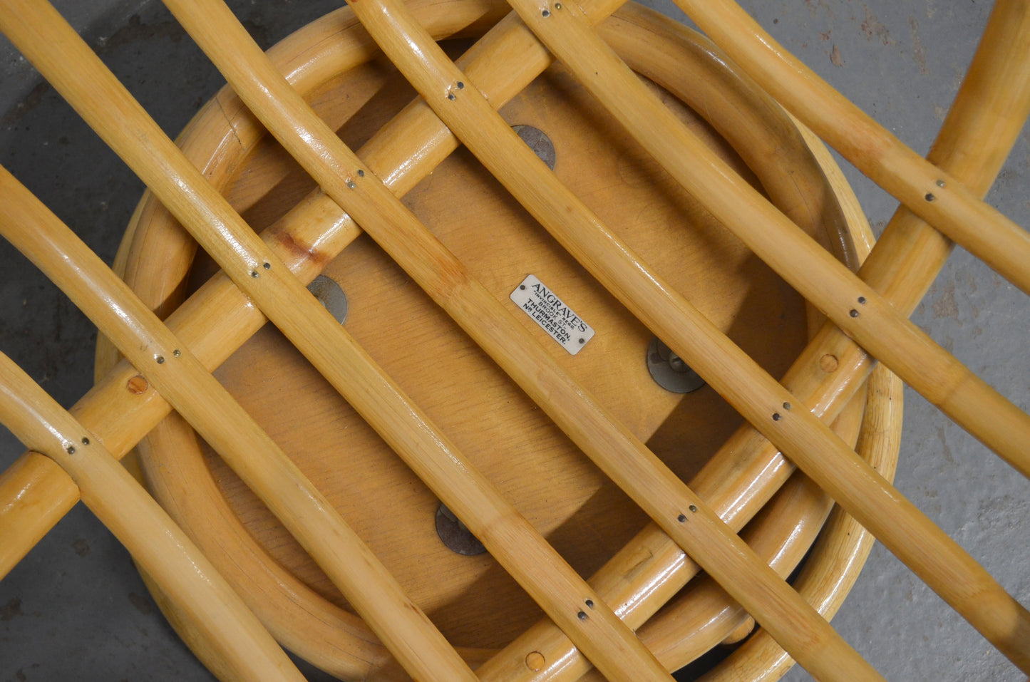 Bamboo Swivel Lounge Chair