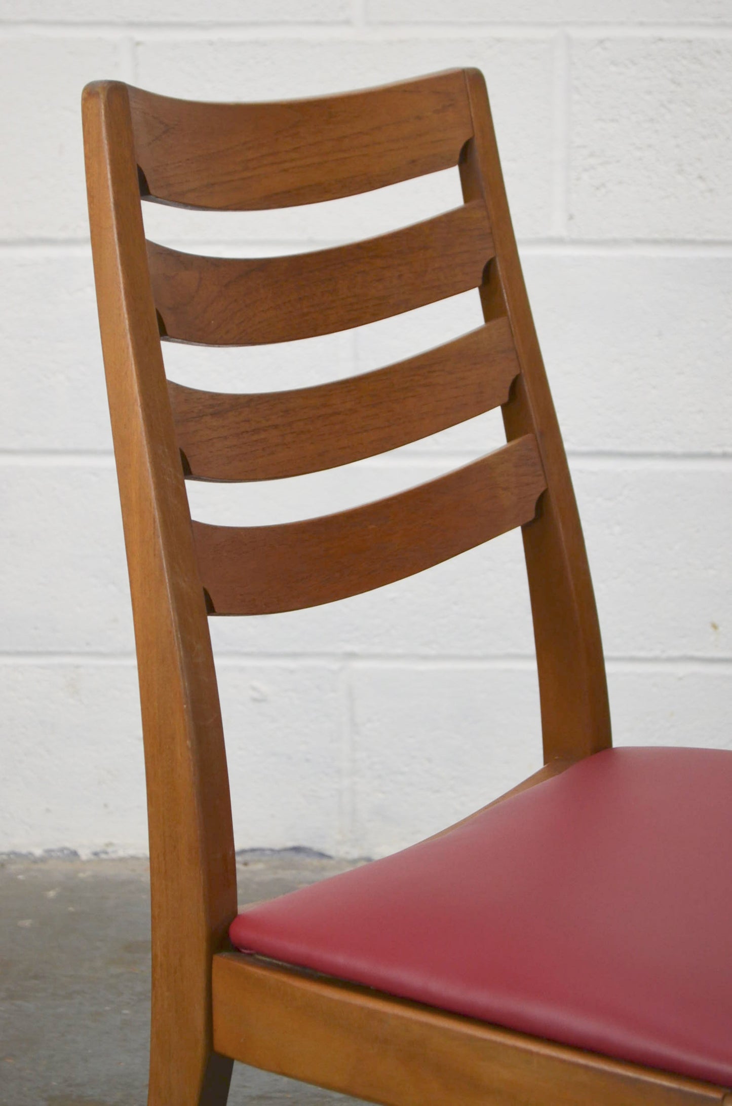 Set Of Four Vintage Dining Table Chairs By Nathan