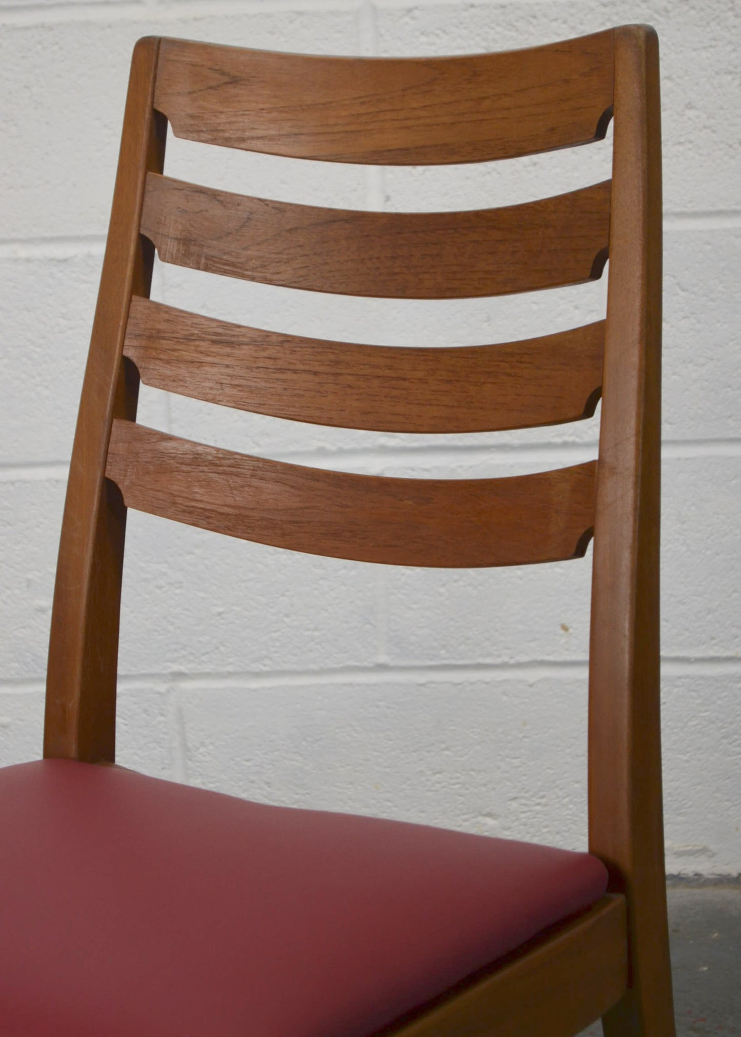 Set Of Four Vintage Dining Table Chairs By Nathan