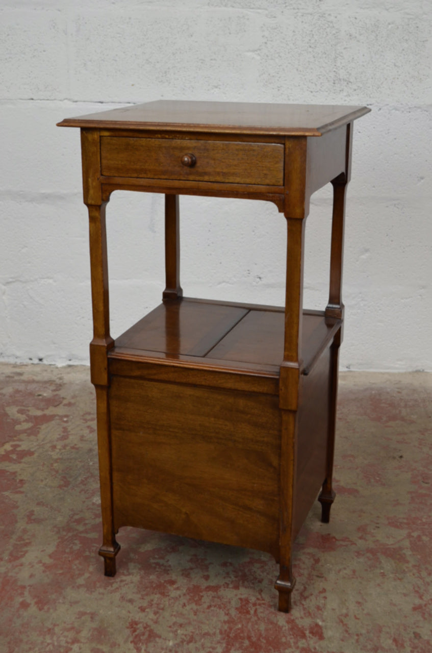 A Victorian Bedside Cabinet/Drawer