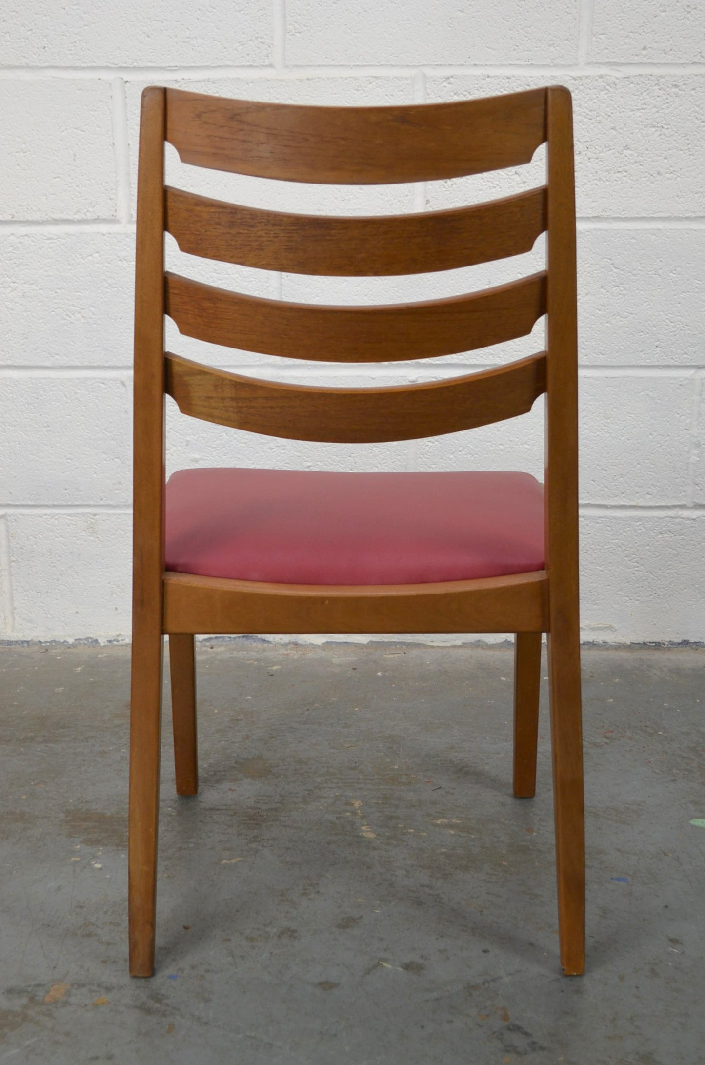 Set Of Four Vintage Dining Table Chairs By Nathan