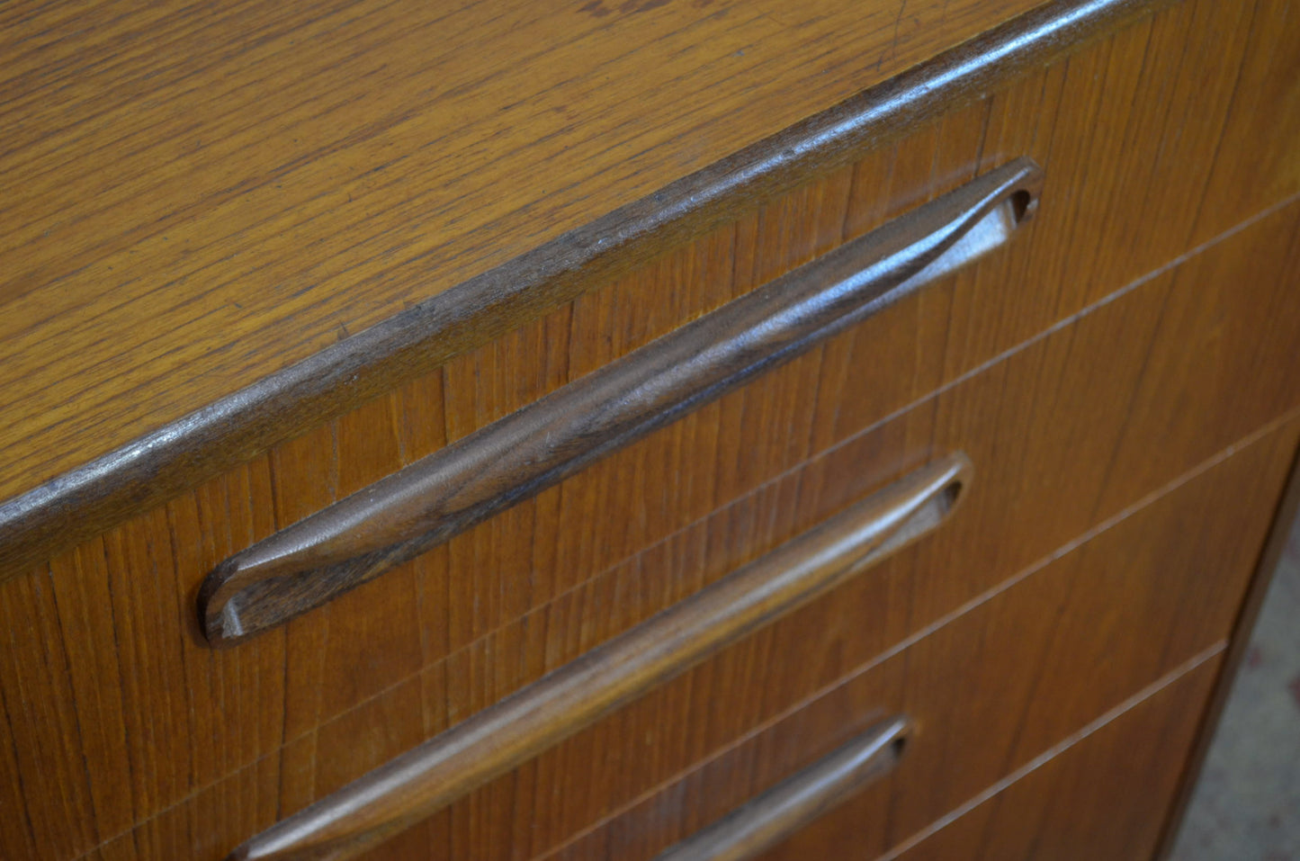 Vintage G-Plan Fresco Chest Of Four Drawers