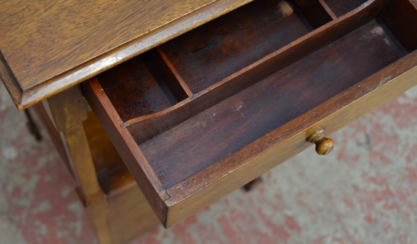 A Victorian Bedside Cabinet/Drawer