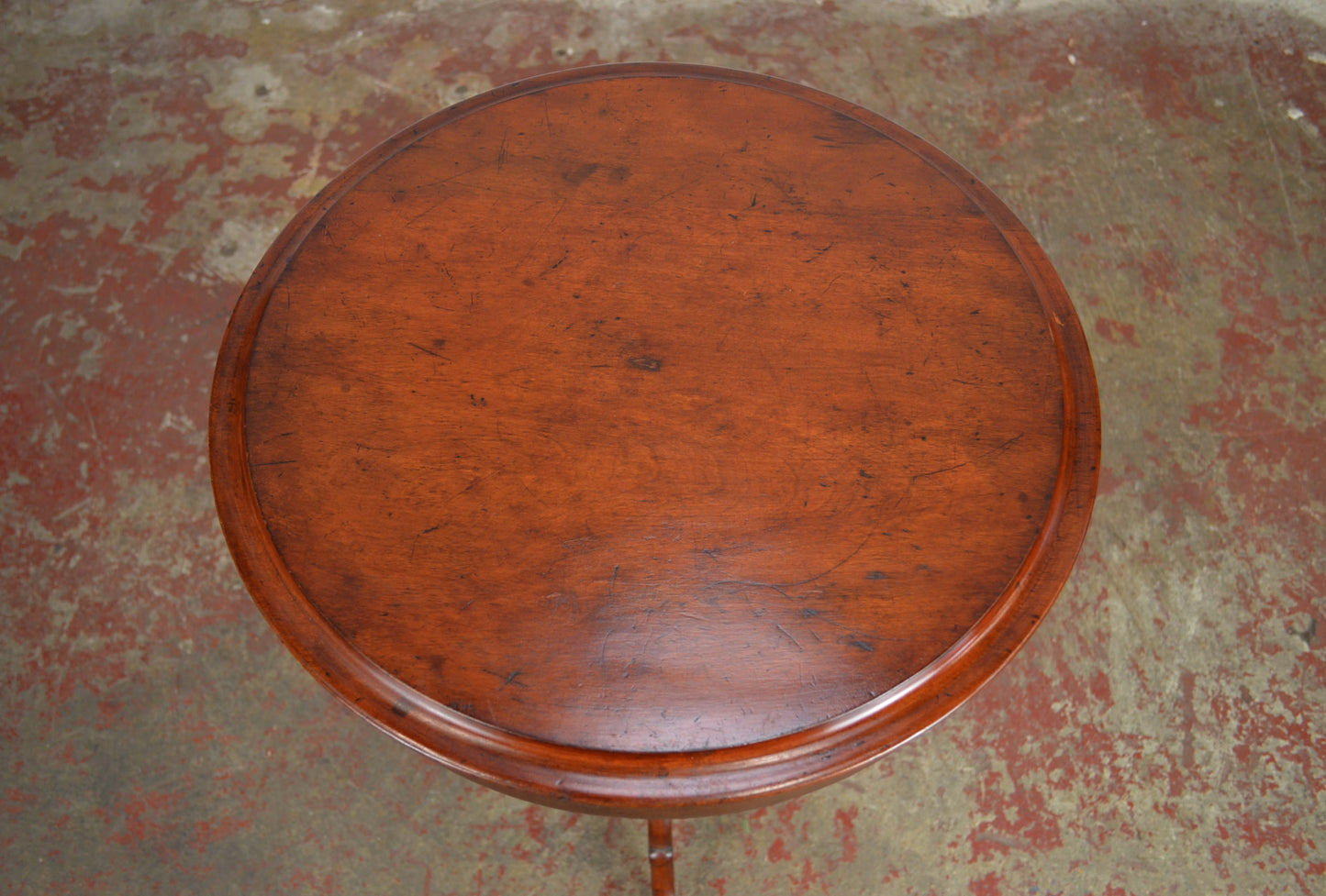A Victorian Mahogany Tripod Side/Wine Table