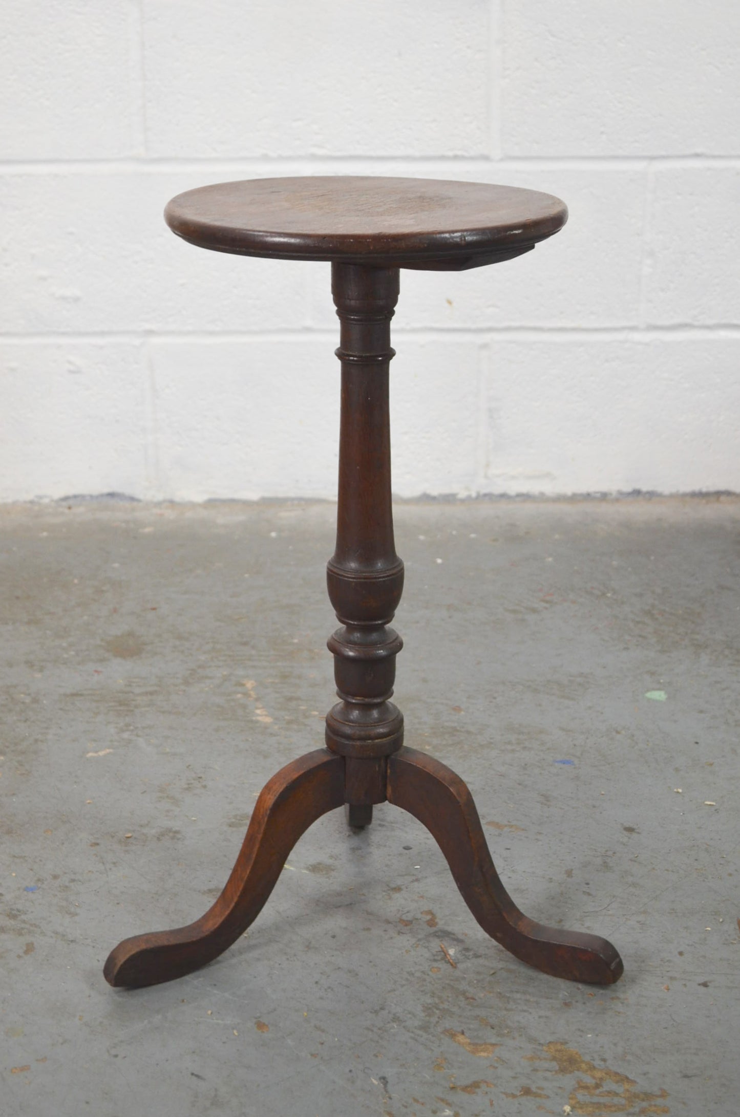 Antique Oak Country Cottage Wine Table