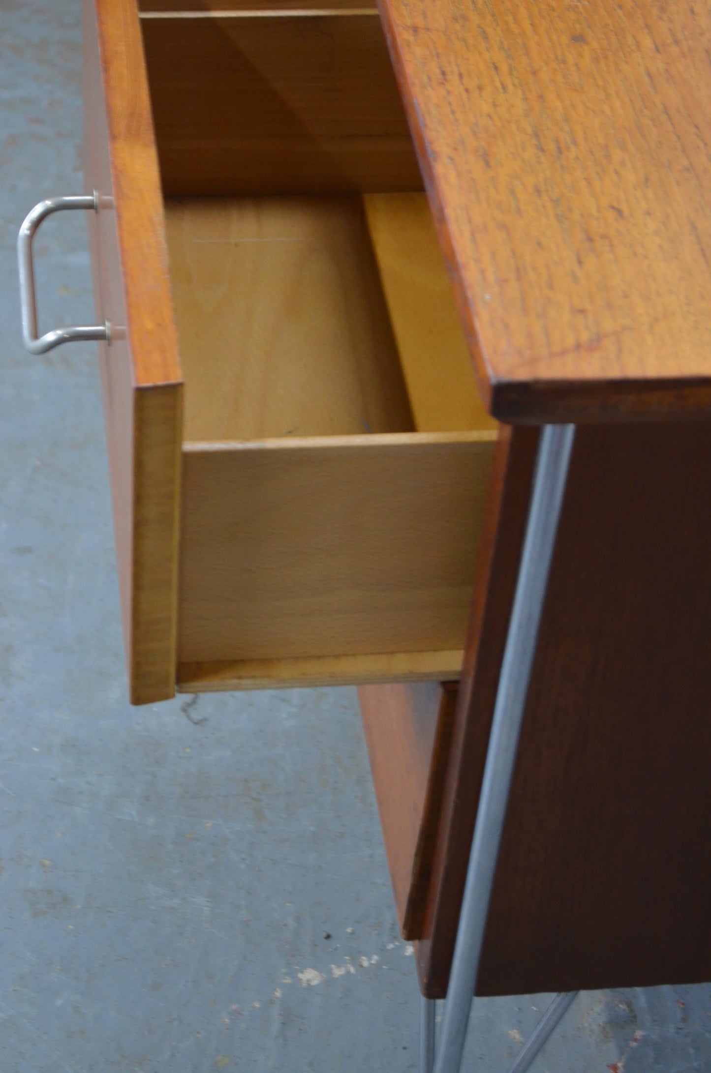 Mid Century Writing Desk By Heinrich Roepstorff