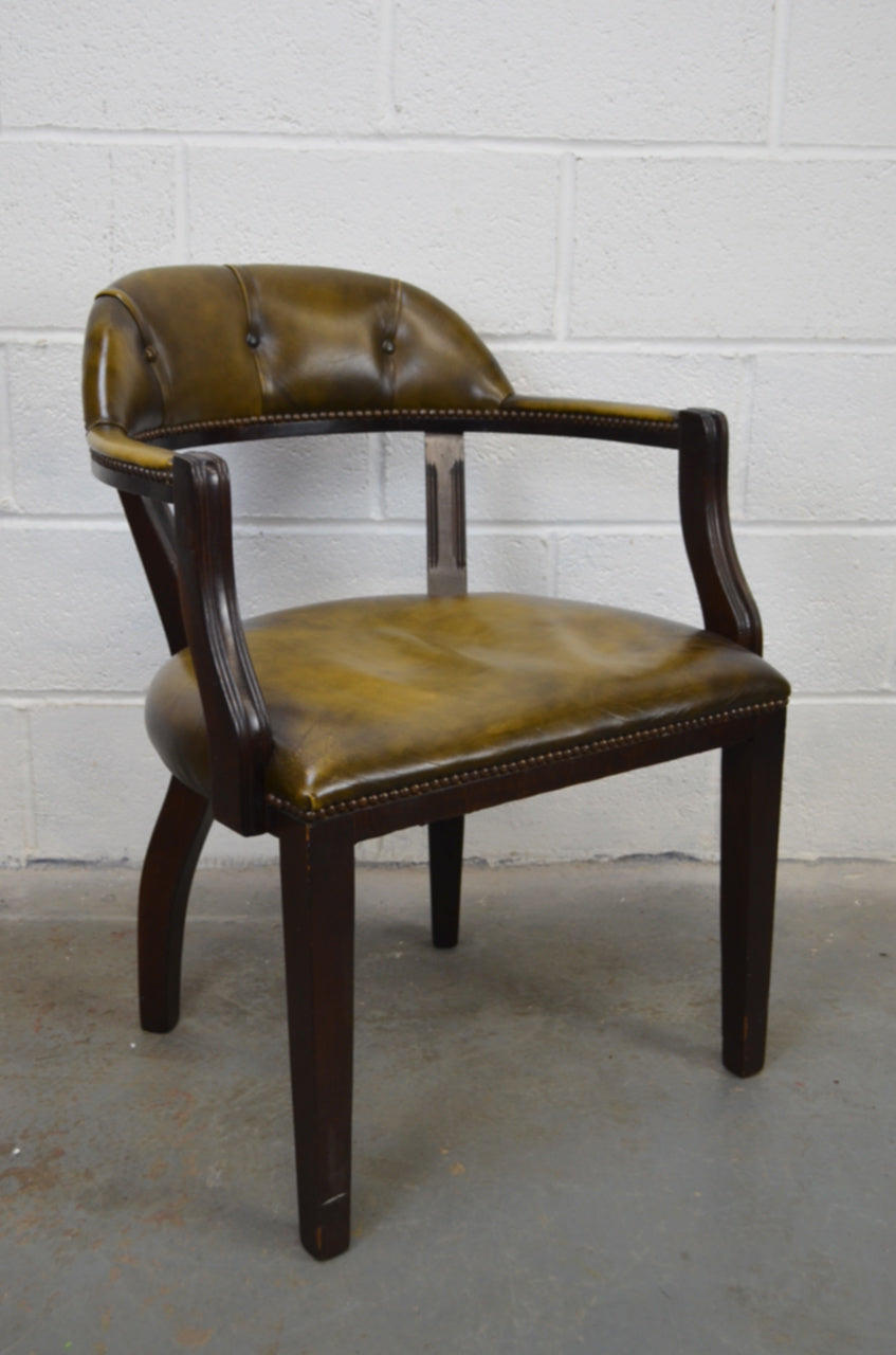 Vintage Mahogany Desk Chair