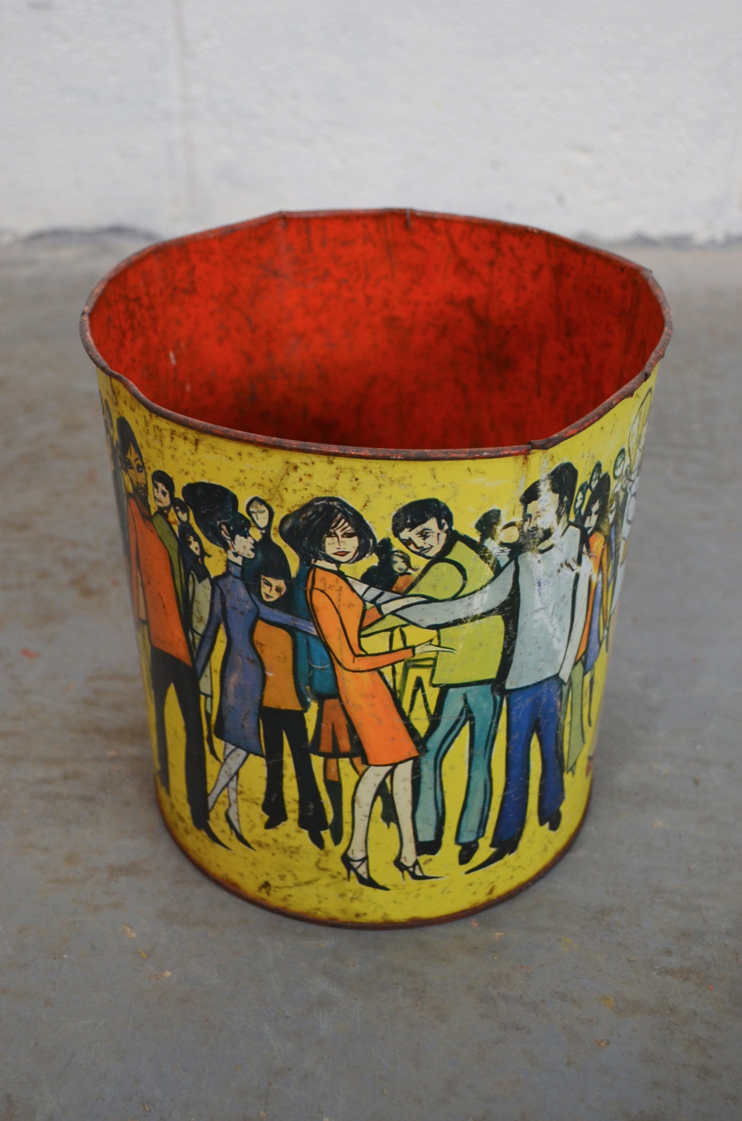 Vintage Waste Paper Bin