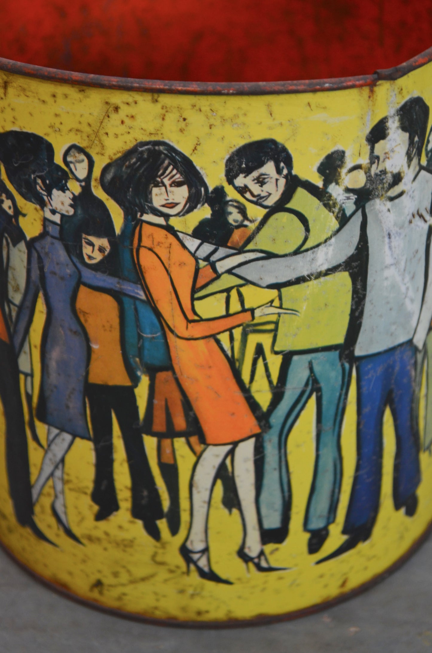 Vintage Waste Paper Bin