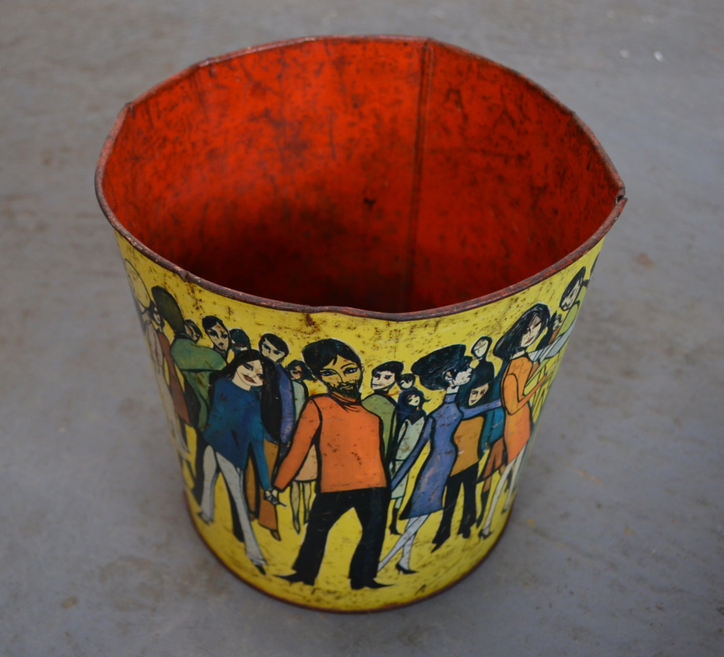 Vintage Waste Paper Bin