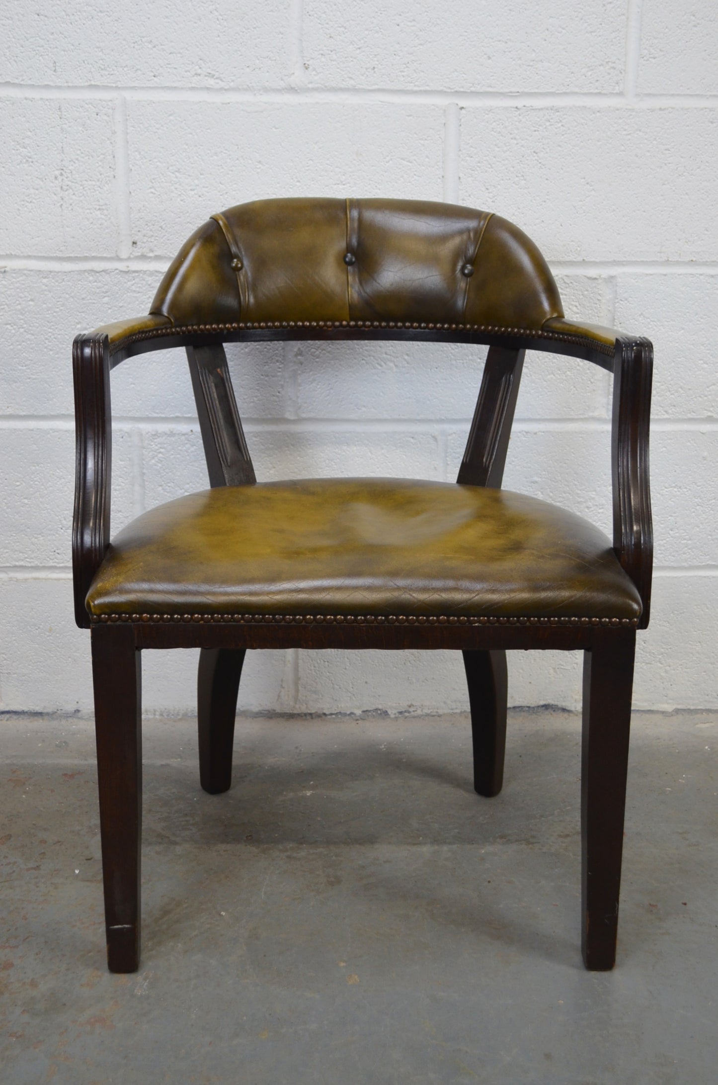 Vintage Mahogany Desk Chair