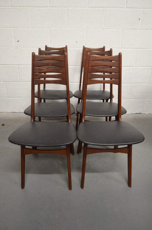 A Set Of Six Niels Moller Dining Chairs