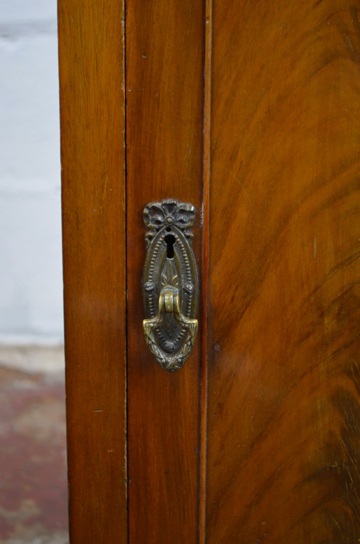 An Edwardian Mahogany Bedside Cabinet