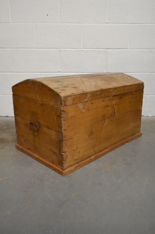 Victorian Pine Blanket Box