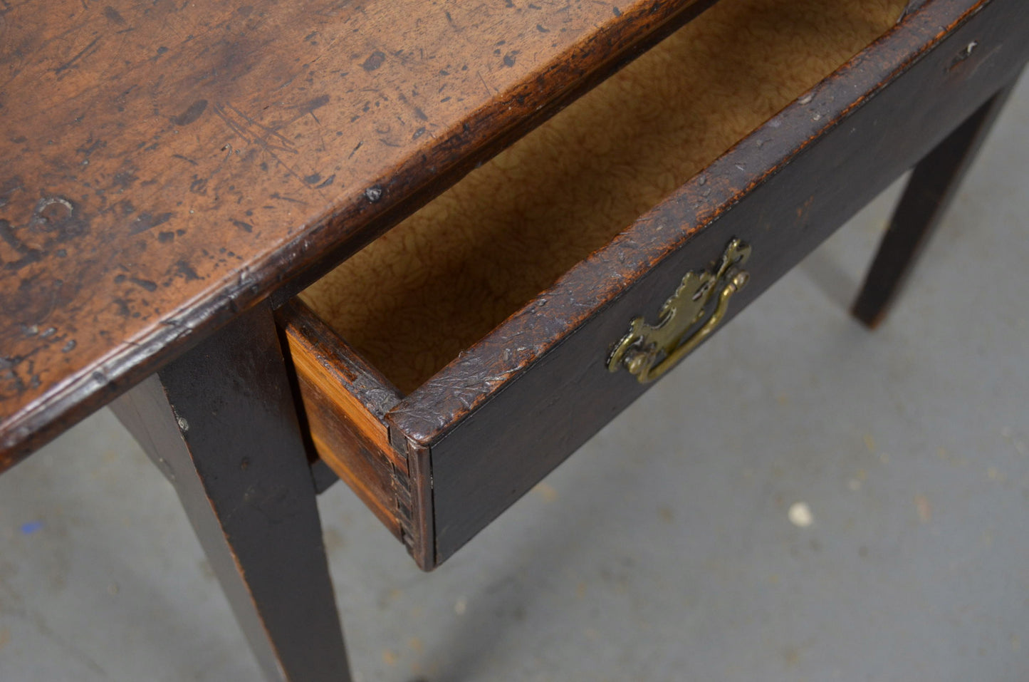 A George III Late 18th Century Mahogany Writing Table Desk