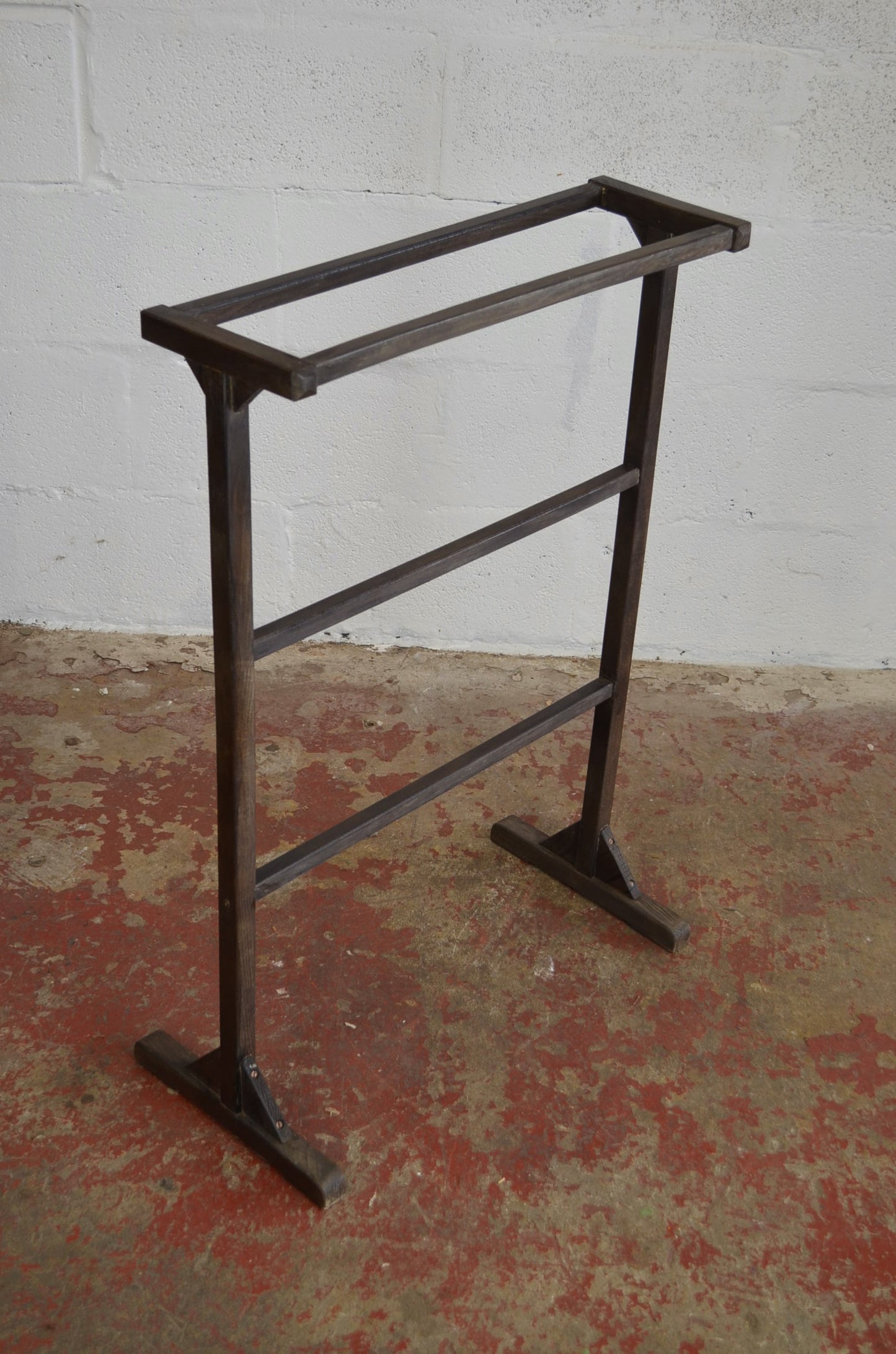 Antique Towel / Clothes Rail - Four Supports