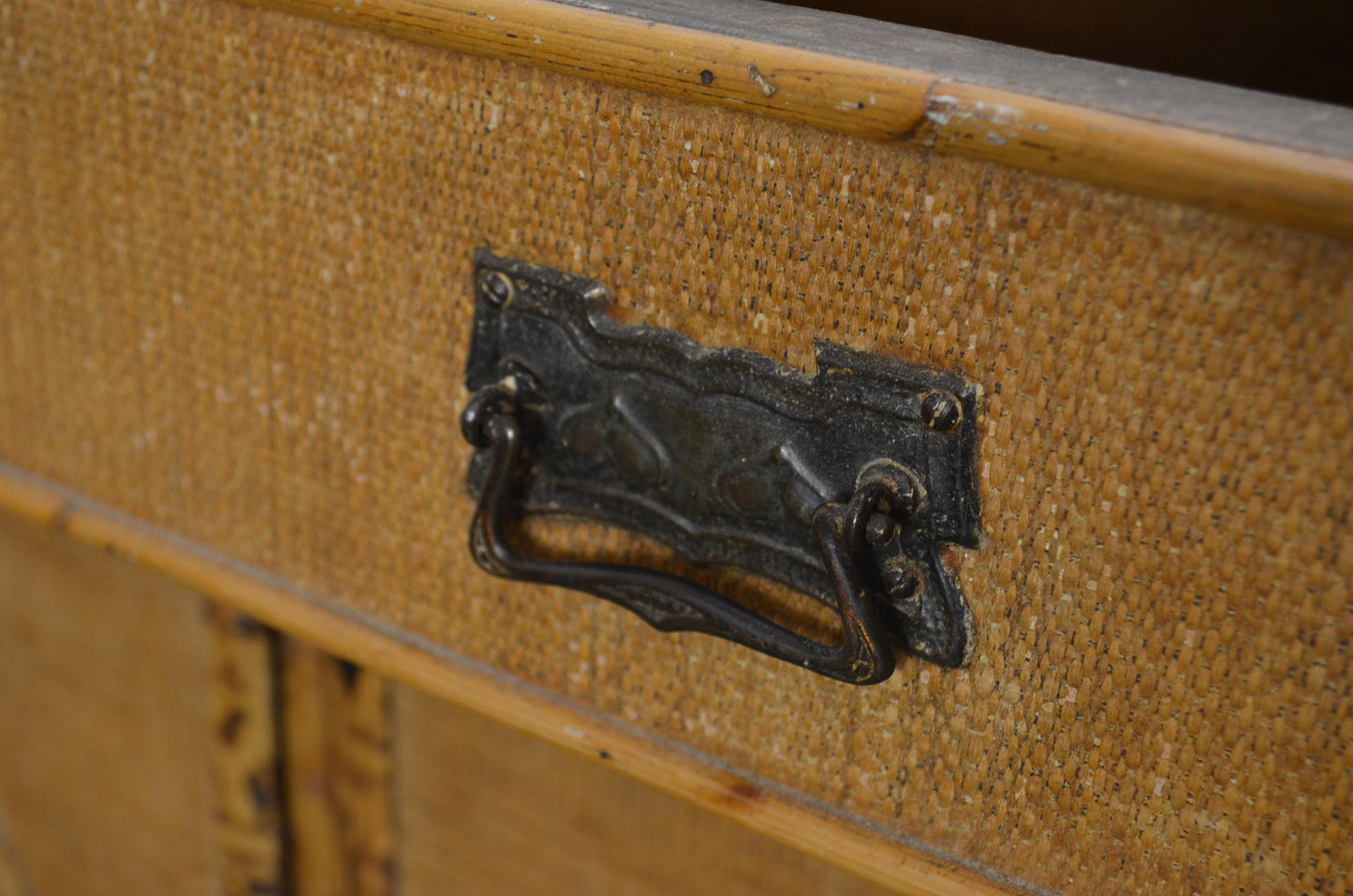 Antique Aesthetic Movement Bamboo Cupboard