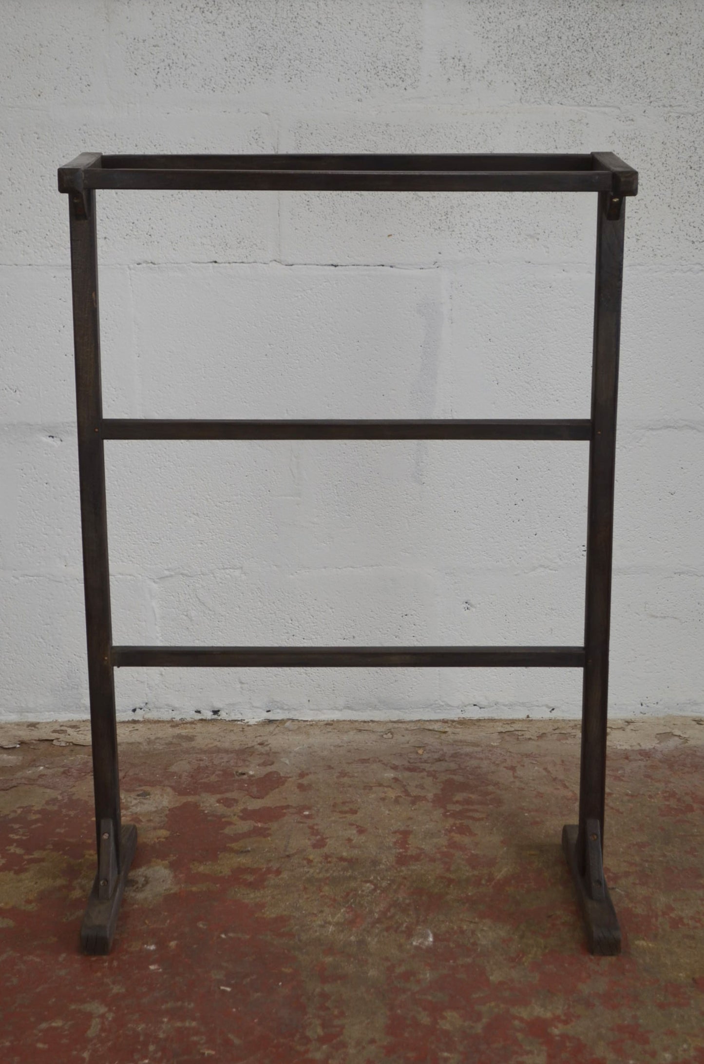 Antique Towel / Clothes Rail - Four Supports