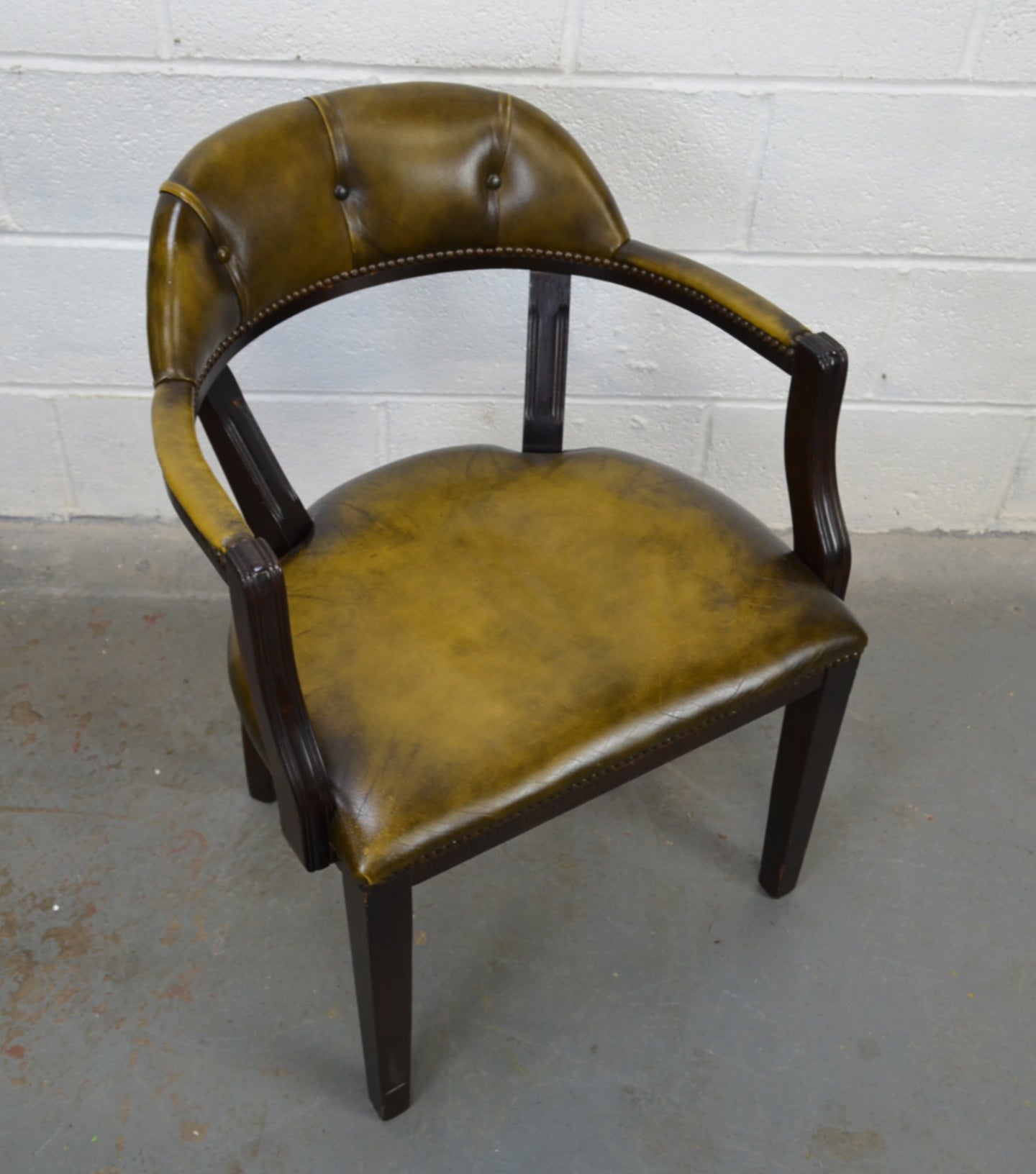 Vintage Mahogany Desk Chair