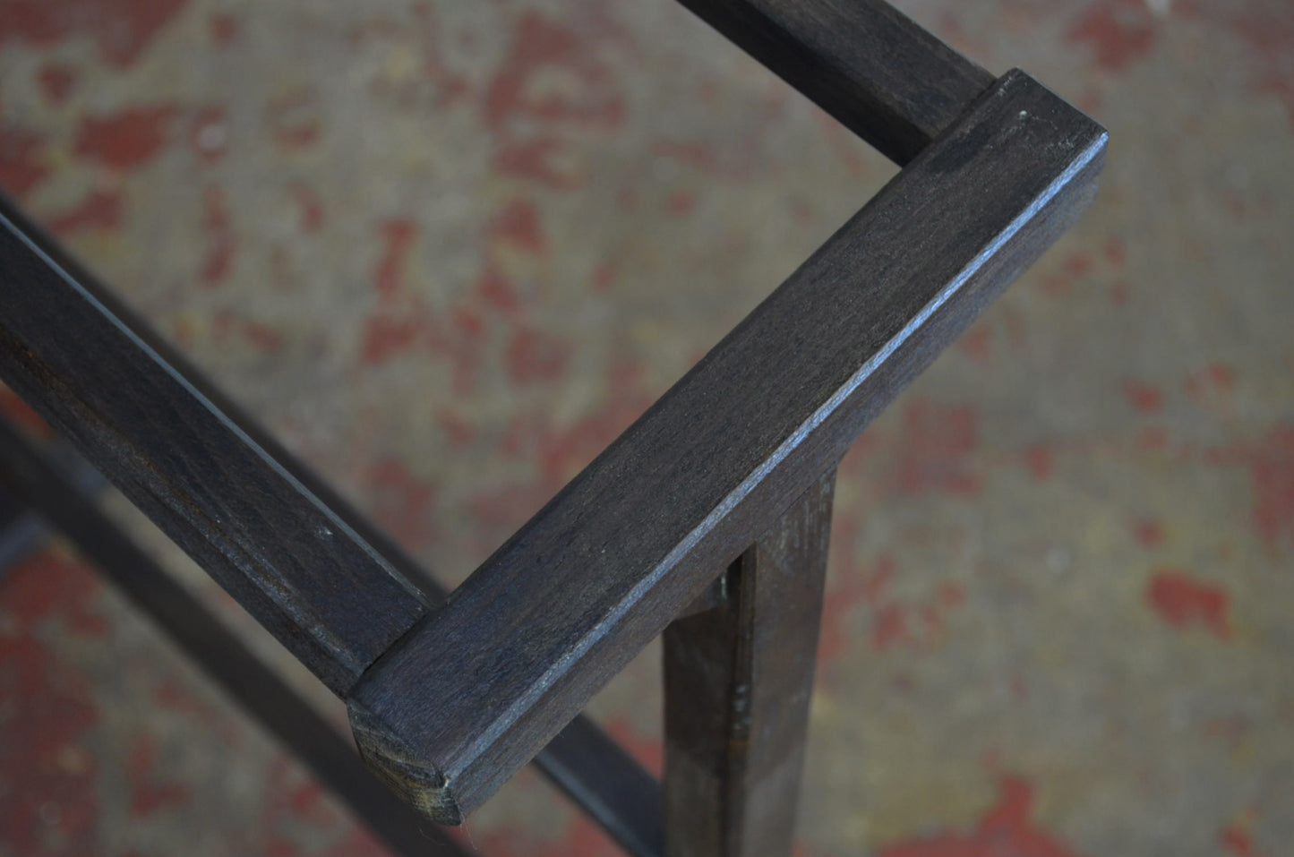 Antique Towel / Clothes Rail - Four Supports