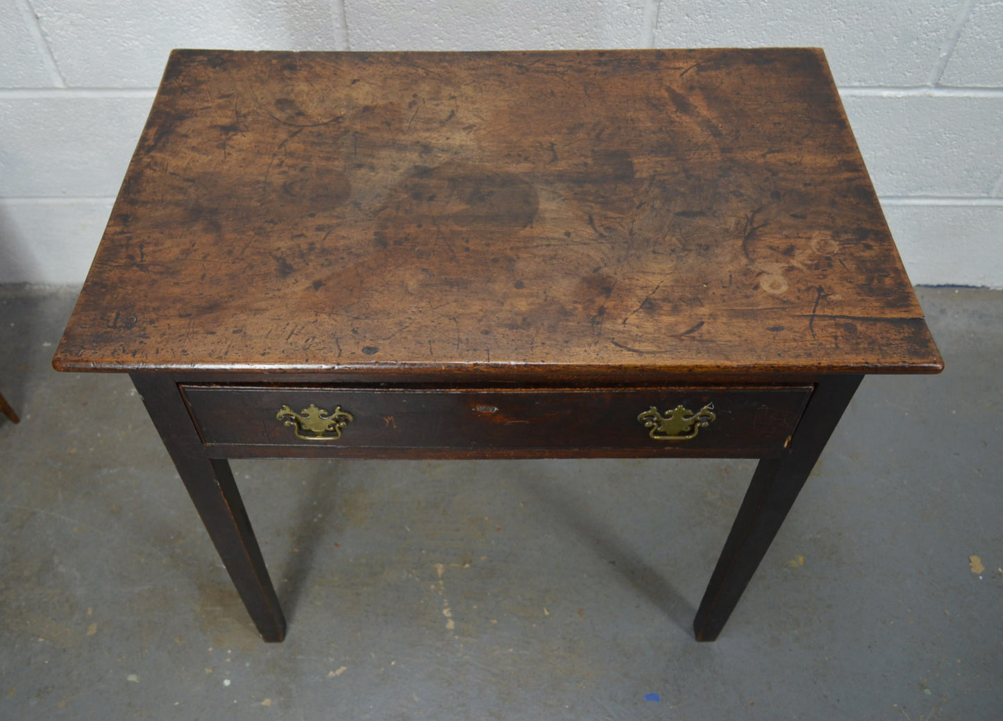 A George III Late 18th Century Mahogany Writing Table Desk