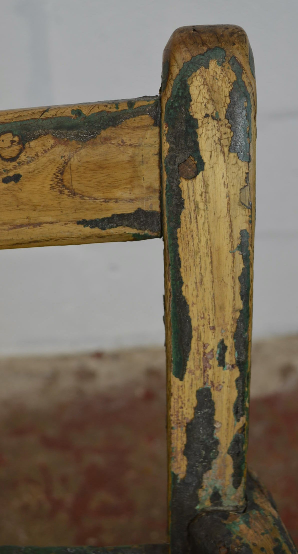 A Primitive 19th Century Elm & Ash Armchair