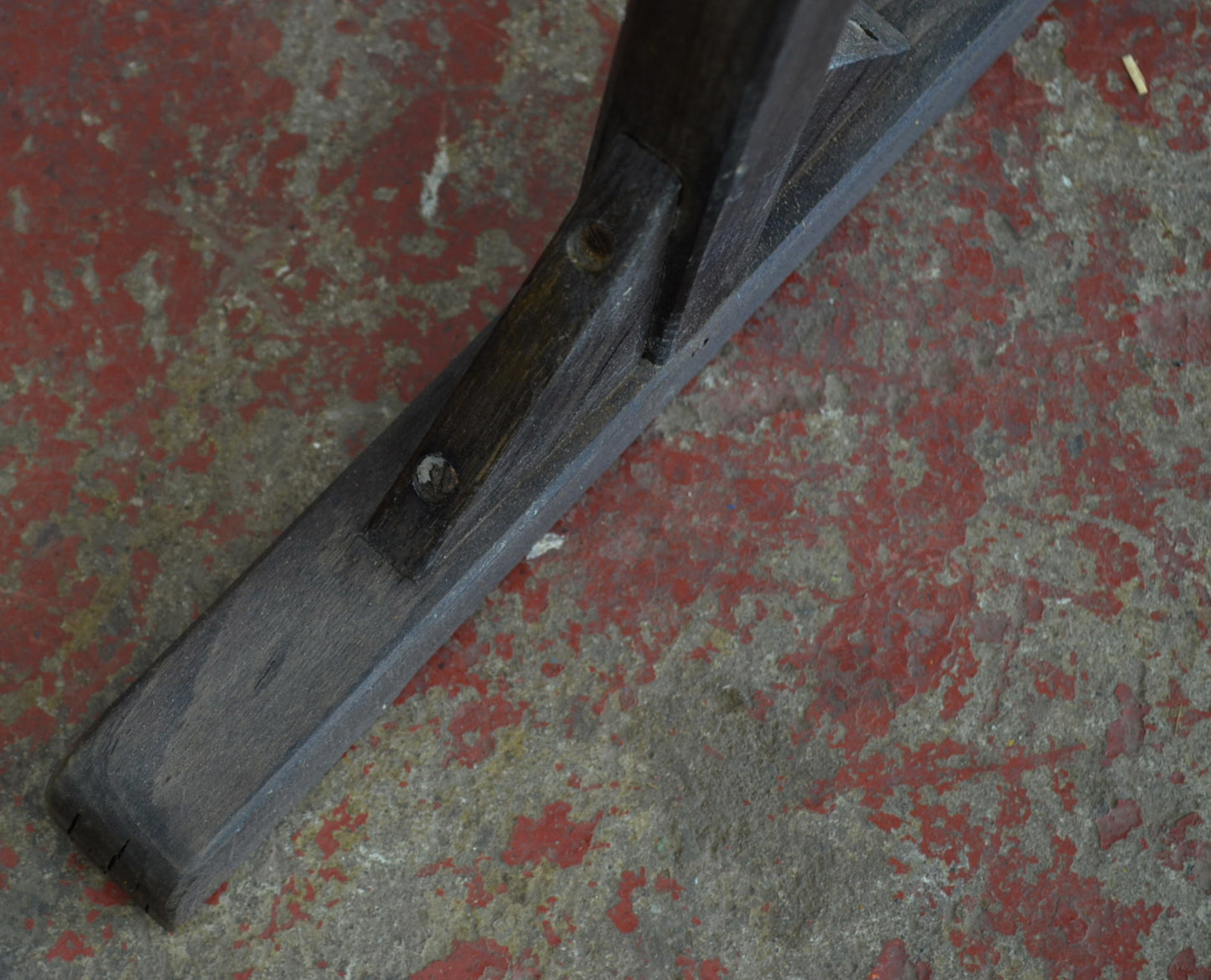 Antique Towel / Clothes Rail - Four Supports