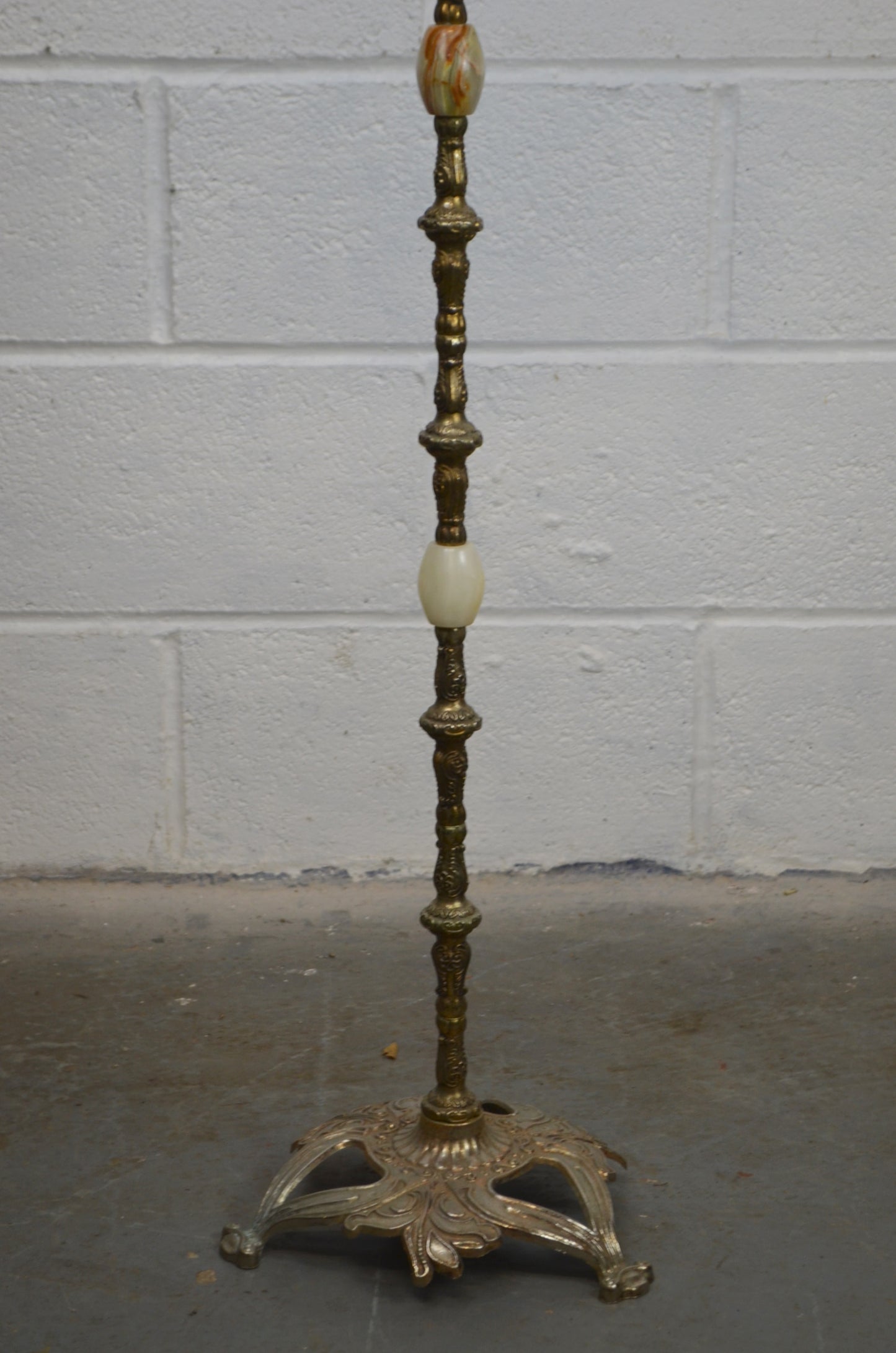 Mid Century Onyx Floor Lamp
