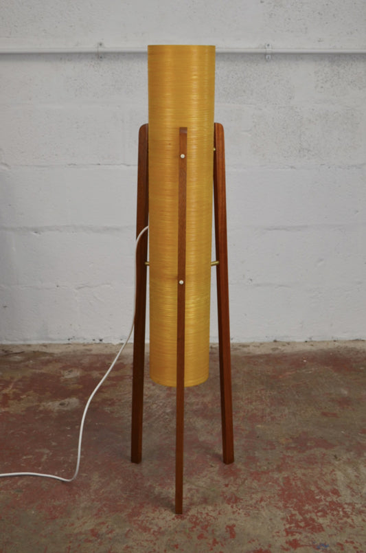 A Real Vintage Mid 20th Century 'Rocket' Tripod Floor Lamp