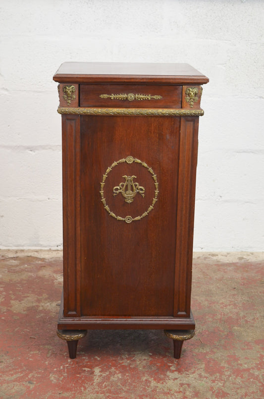 A Late 19th Century Mahogany Cabinet/Bedside