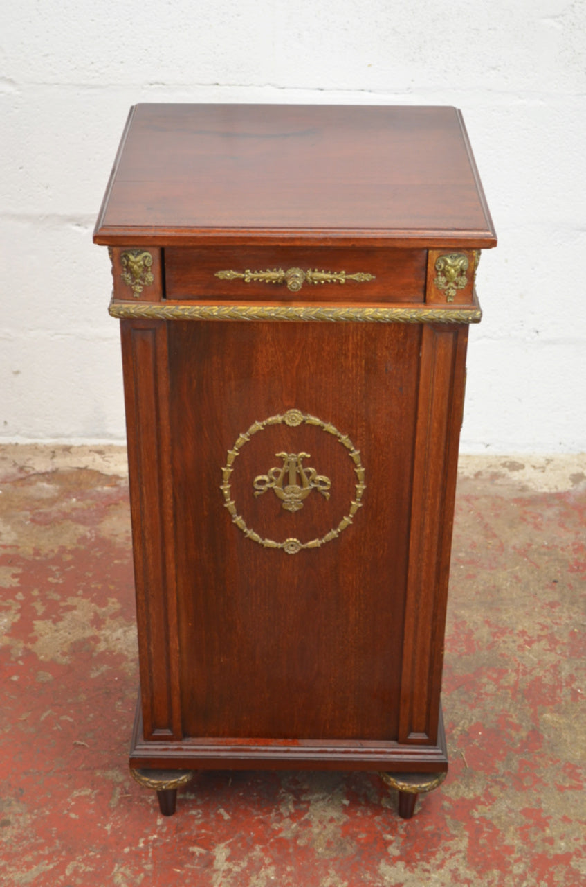A Late 19th Century Mahogany Cabinet/Bedside