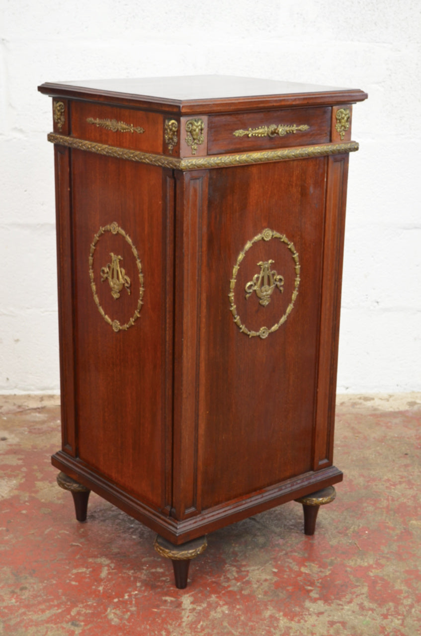 A Late 19th Century Mahogany Cabinet/Bedside