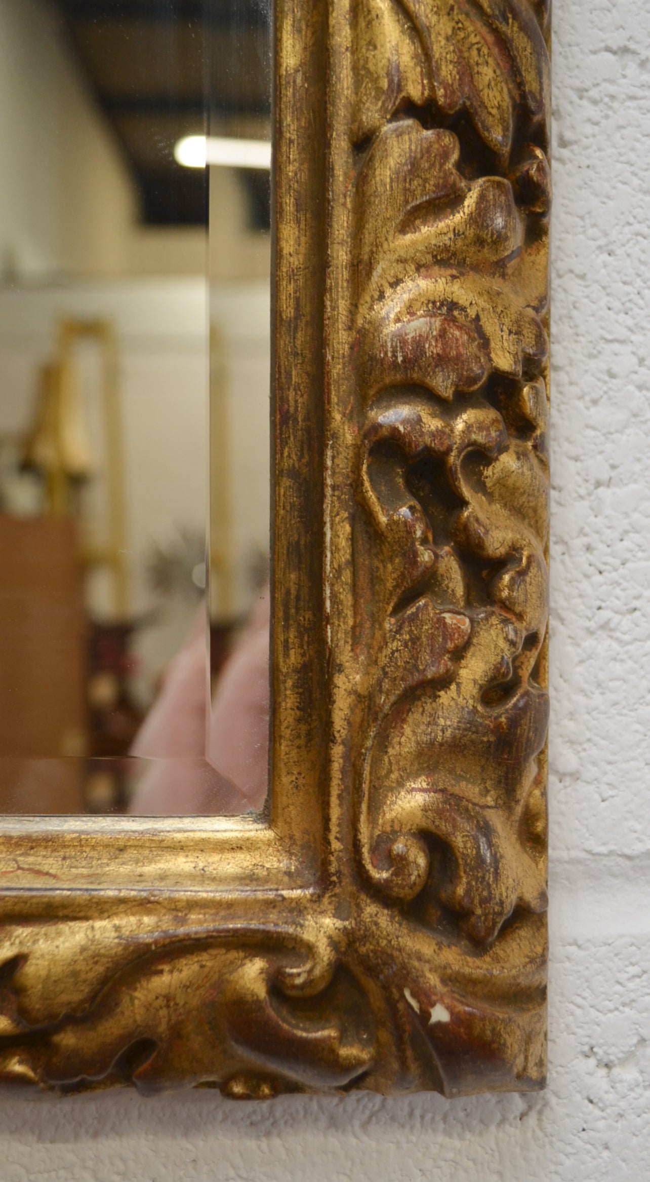Antique Style Gilt Mirror