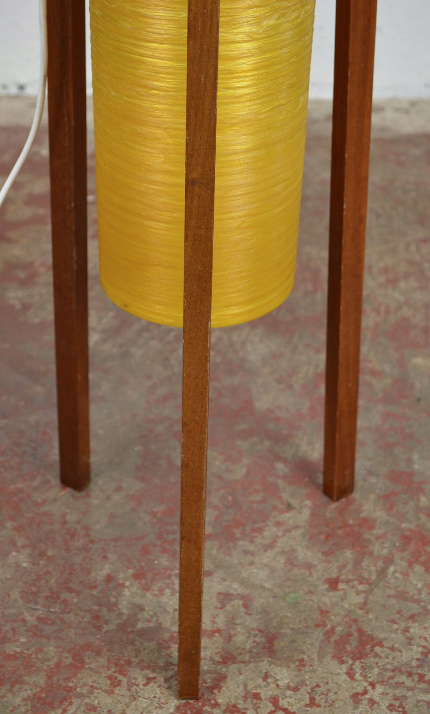 A Real Vintage Mid 20th Century 'Rocket' Tripod Floor Lamp