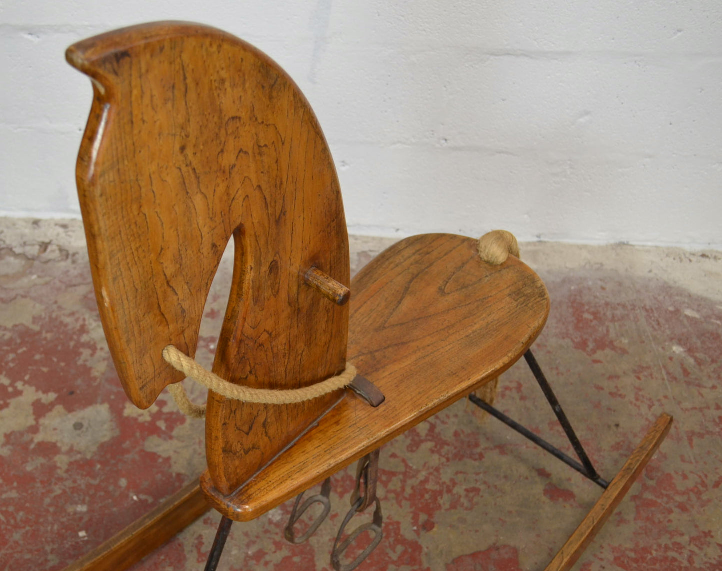 Vintage Mid Century Rocking Horse