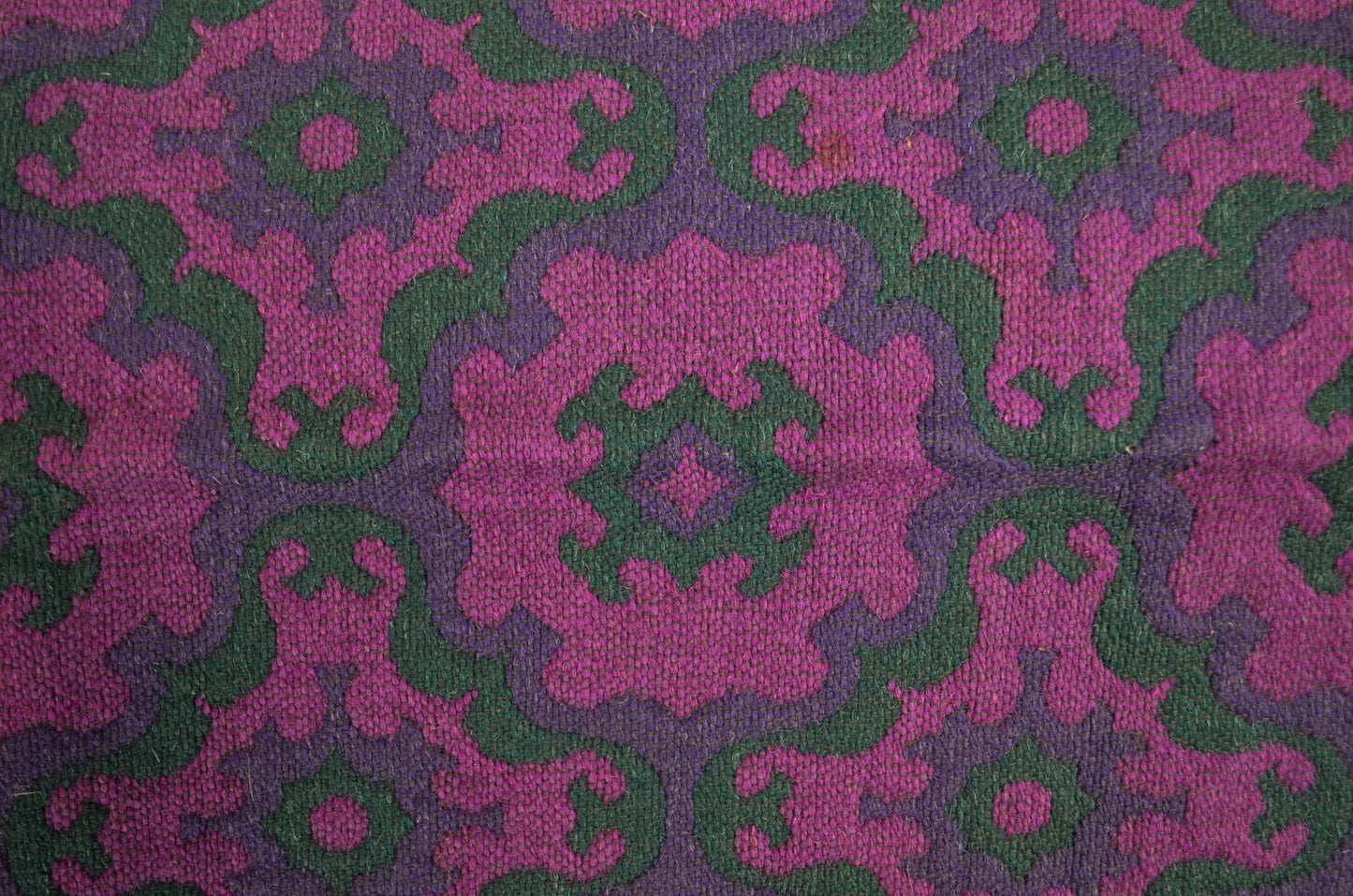 Vintage Pink & Purples Welsh Blanket
