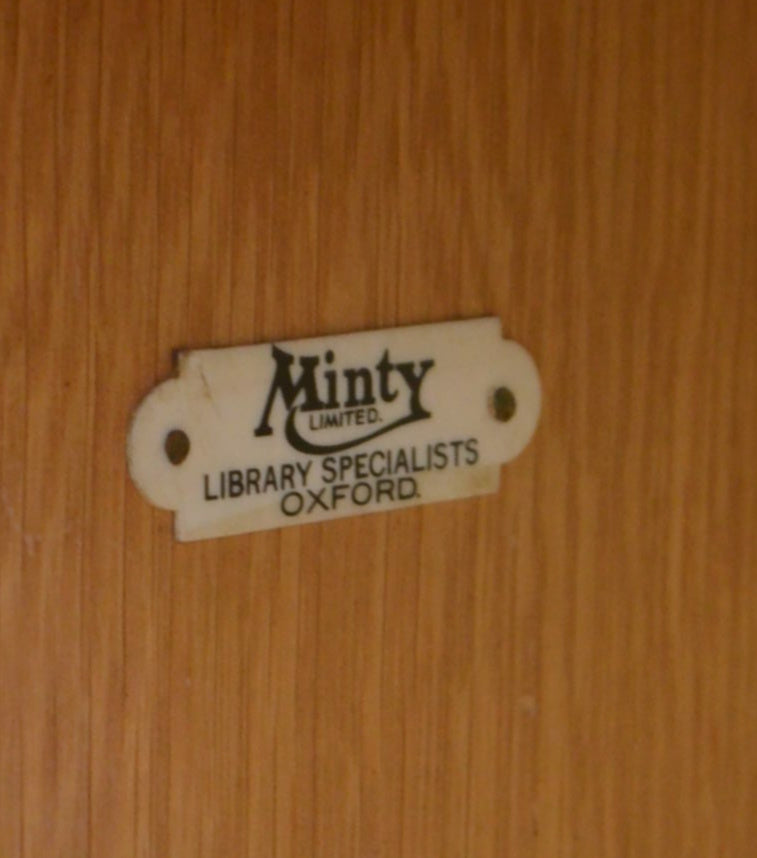 Vintage Minty Of Oxford Bookcase - Small