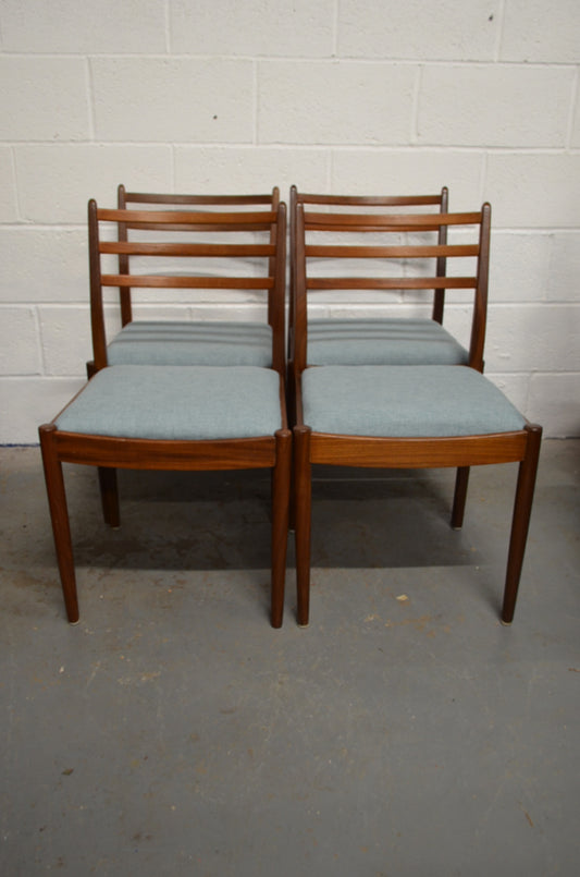 Set Of Six G-Plan Dining Table Chairs (reserved for stuart)