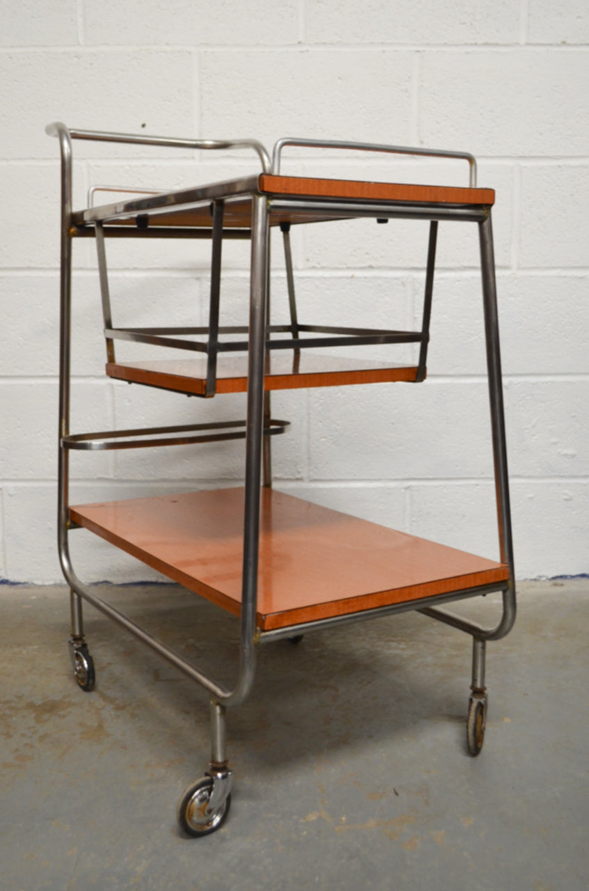 Vintage Mid Century Drinks Trolley