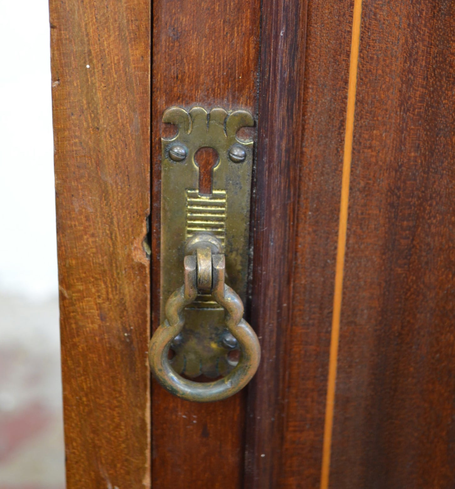 An Edwardian Mahogany Bedside Cabinet