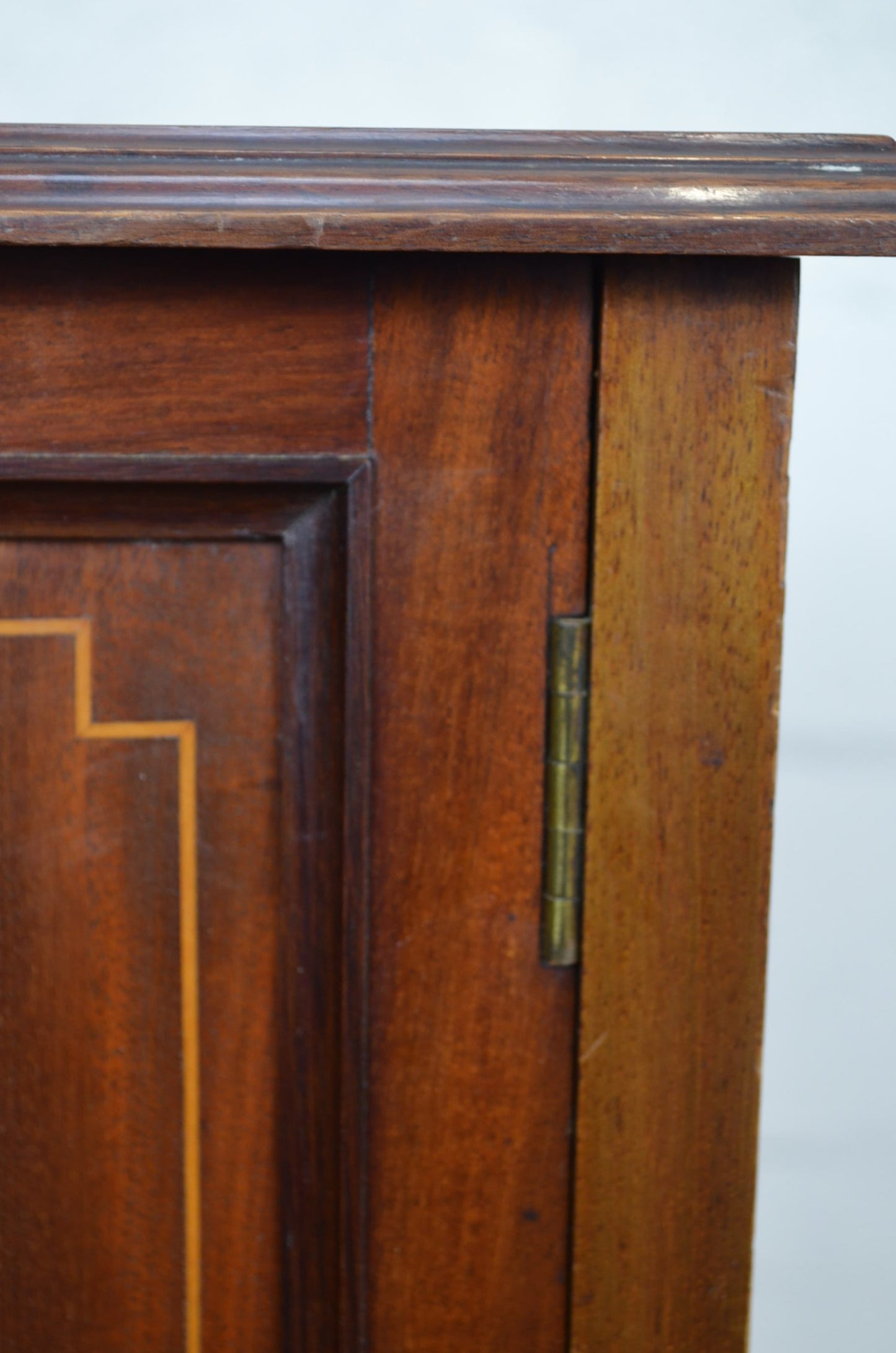 An Edwardian Mahogany Bedside Cabinet
