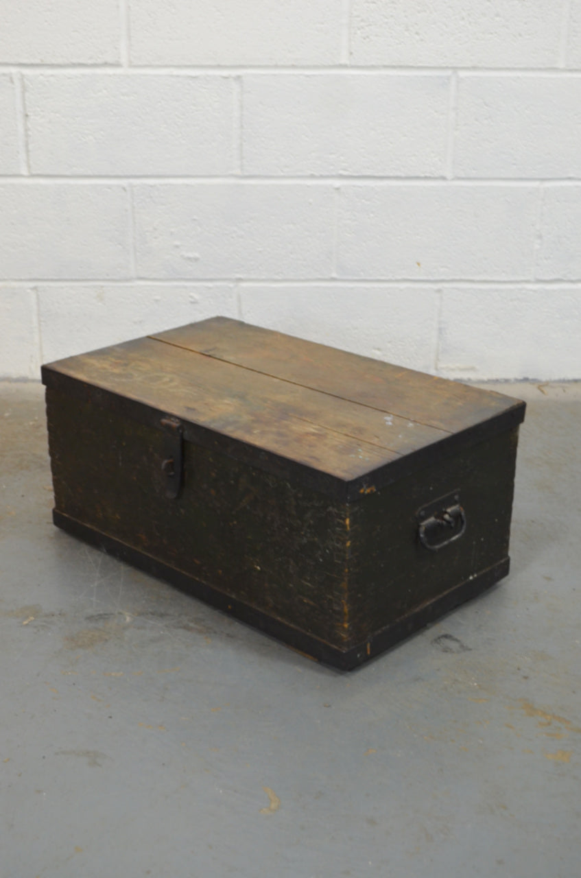 Antique Pine Blanket Box