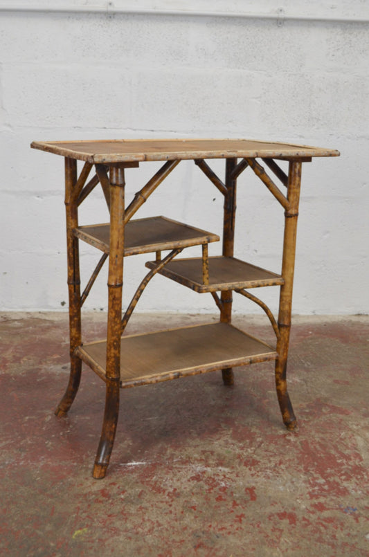 Antique Aesthetic Movement Bamboo Side Table