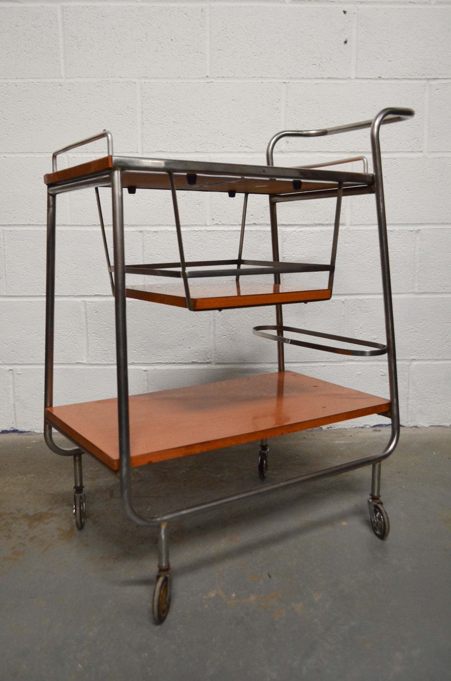 Vintage Mid Century Drinks Trolley