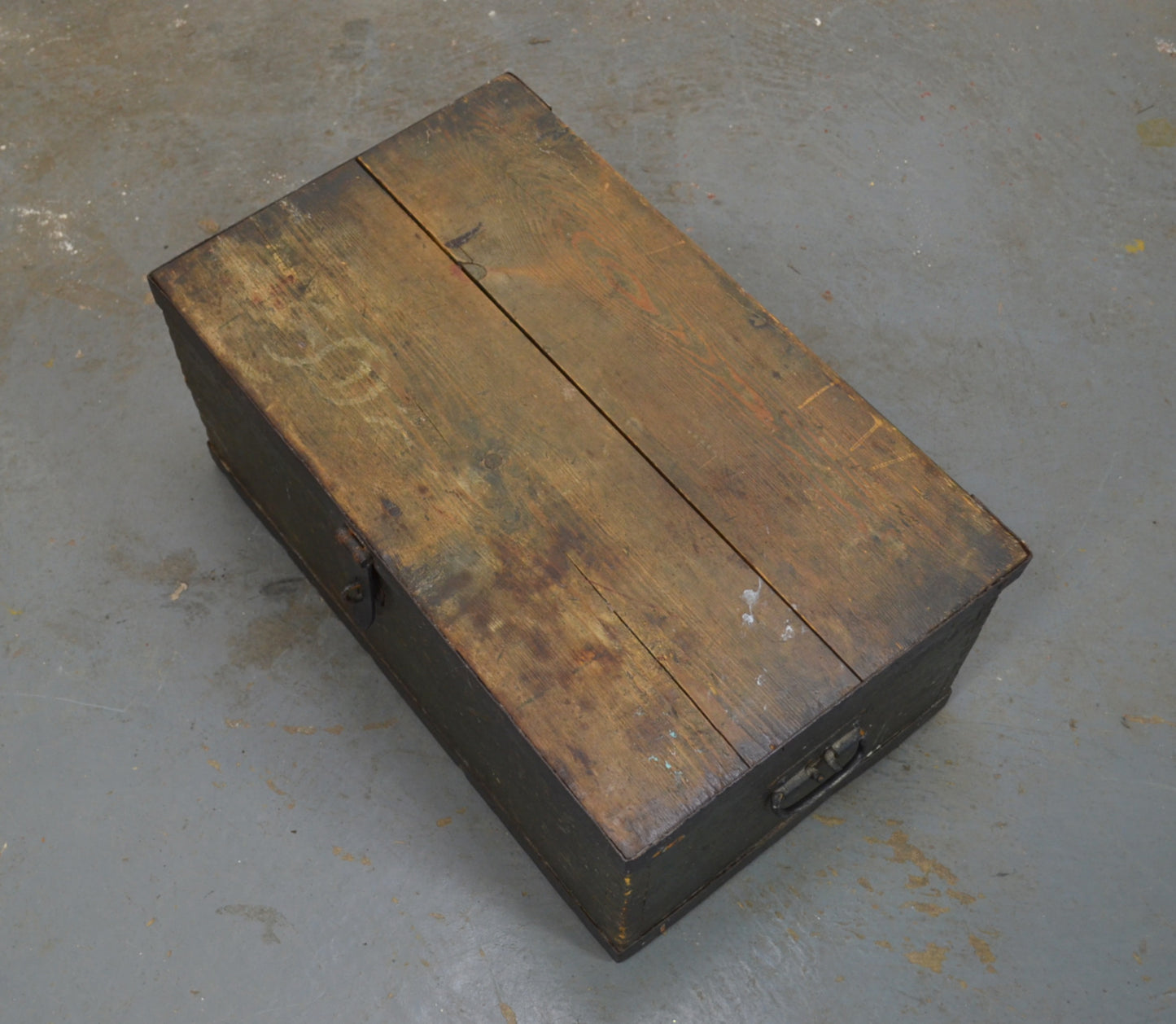 Antique Pine Blanket Box