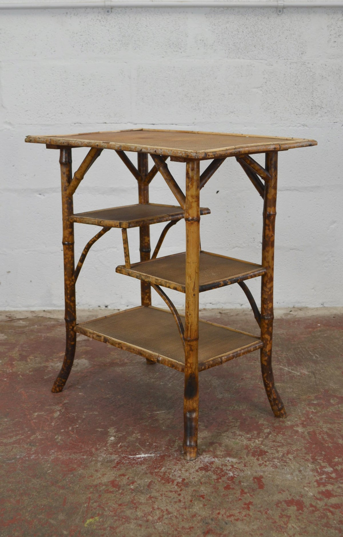 Antique Aesthetic Movement Bamboo Side Table