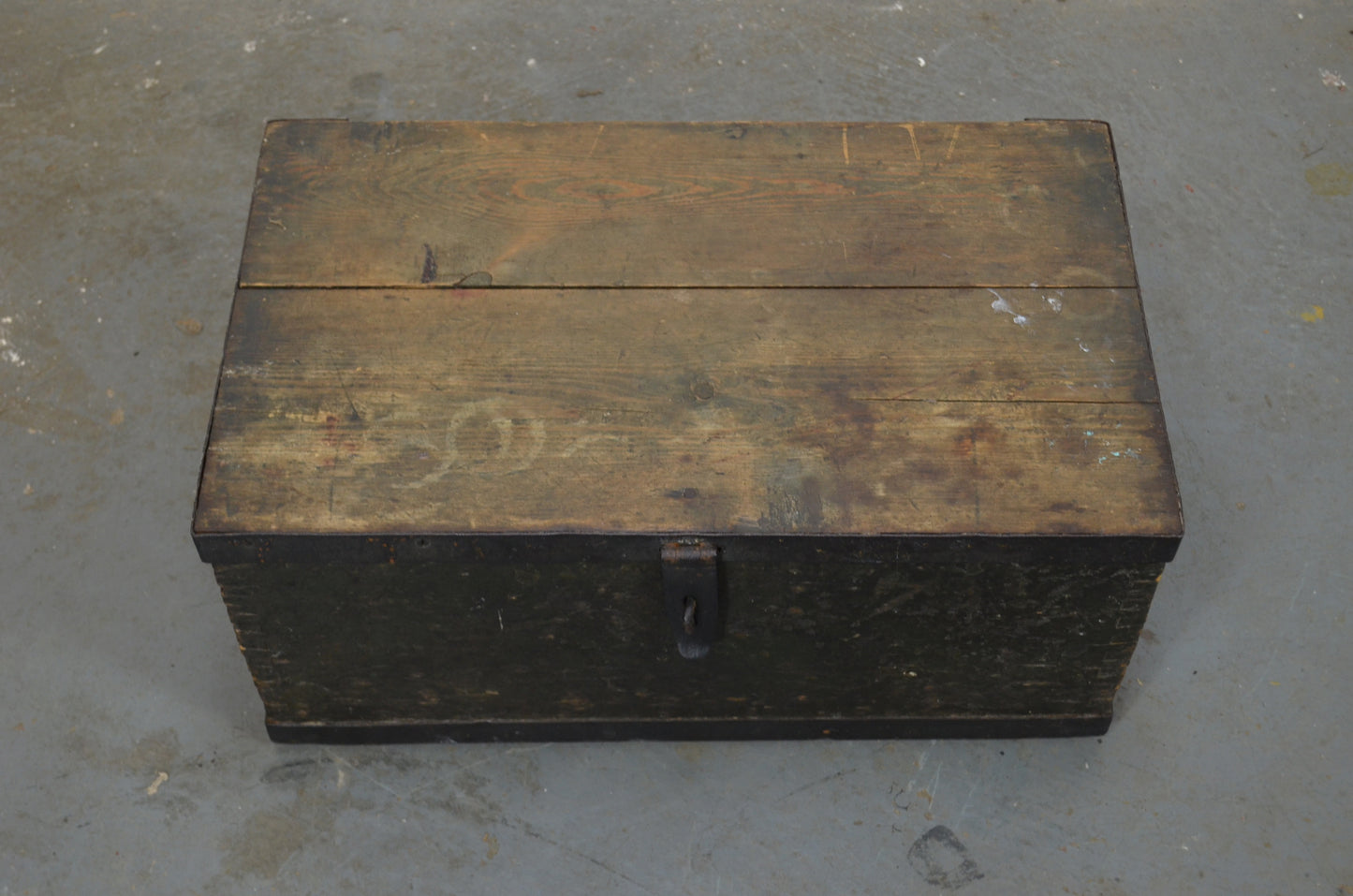 Antique Pine Blanket Box