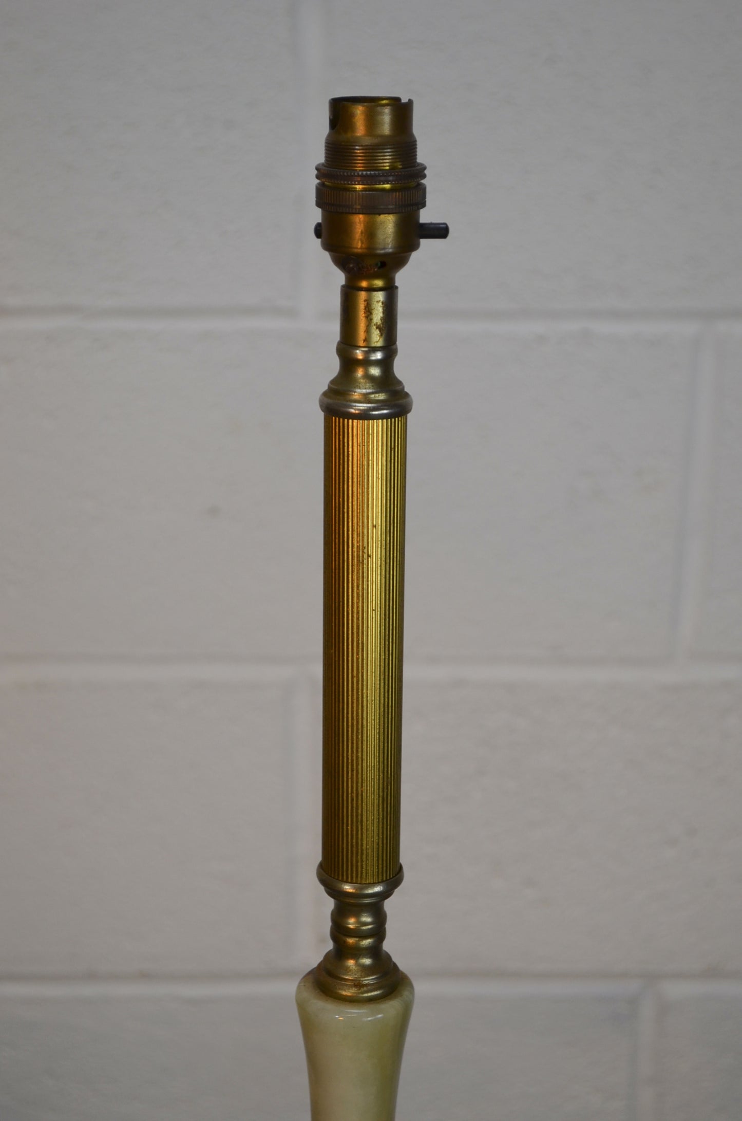 Antique Style Onyx Floor Lamp