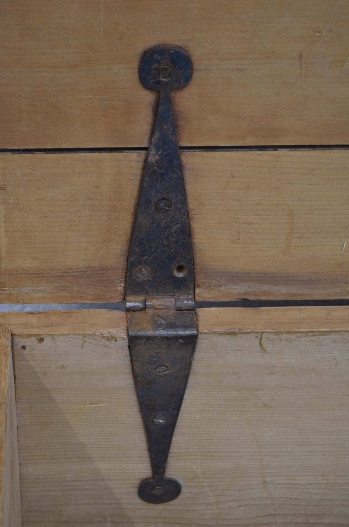 Antique Stripped Pine Blanket Box Storage